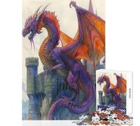 Puzzle géant de 1000 pièces représentant Un Dragon Entier idéal pour Les Adolescents Jeu éducatif œuvre d'art et Cadeau pour Femmes (38x26cm)