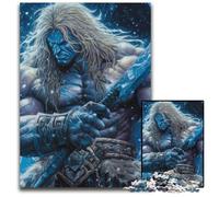 Puzzle géant des neiges 1000 pièces pour Adultes, Puzzles stimulants, idée Cadeau d'anniversaire, Jeu de réflexion Stimulant 26x38cm/10,23x14,96 Pouces
