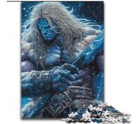 Puzzle géant des neiges en Bois, 1 000 pièces, Jeu Familial interactif, à partir de 14 Ans, 50x75cm, Casse-tête, Jeu pour Adultes, activité familiale Interactive