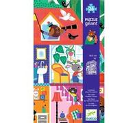 Puzzle géant La maison p'tits copains 36 pcs Djeco Multicolore G