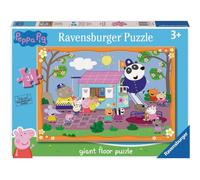Puzzle géant le club de peppa pig 24 pcs bleu TU