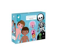 Janod Educational Puzzle-human Body-50 75 100 Pieces Multicolore 100 Enfants