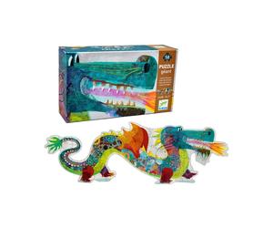 Puzzle Géant Léon le Dragon : Un Voyage Magique de 58 Pièces