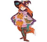 Puzzle géant Lily la sorcière (36 pcs et 1 miniature)