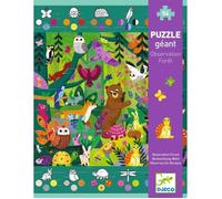 Puzzle géant observation forêt - Djeco - 54 pièces - paysage et nature - enfant