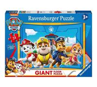 Ravensburger - Puzzle Enfant Giant 24 pièces - L'équipe des Chiots en Action - Pat'Patrouille - Garçon ou Fille à partir de 3 Ans - Qualité supérieure - Aventure - 03090