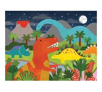 Petit Collage Floor Puzzle, Dinosaurs