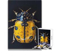 Puzzle géant Scarabée d'or 1000 pièces pour Adolescents - Jeu éducatif pour développer la motricité Fine pour Les Occasions spéciales - Dimensions:50x75cm