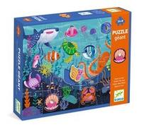 Puzzle géant tactilo Mer 24 pcs Djeco G
