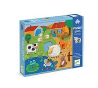 Puzzle Géant Tactiloferme - Un Jeu Éducatif Tactile pour Enfants