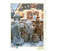 Puzzle · Gemeinsam ist Weihnachten | 1000 pièces · Format assemblé 64 × 48 cm · CALVENDO Puzzle