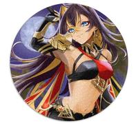 Puzzle Genshin Impact Dehya 1000 pièces pour Adultes Puzzle Rond 1000 pièces Jeu Adulte Cadeau Jeu interactif Familial Défi cérébral Cadeau 67,5 x 67,5 cm
