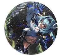 Puzzle Genshin Impact EULA Lawrence 1000 pièces pour Adultes, Puzzle Rond 1000 pièces, Jeu Familial créatif et décoration d'intérieur, Cadeau de Noël idéal pour Les Adolescents 67,5 x 67,5 cm