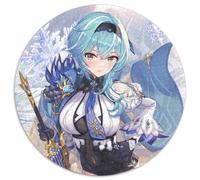 Puzzle Genshin Impact EULA Lawrence 1000 pièces pour Adultes, Puzzle Rond 1000 pièces, Jeu Familial créatif et décoration d'intérieur, Cadeau de Noël idéal pour Les Adolescents 67,5 x 67,5 cm