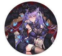 Puzzle Genshin Impact Keqing 1000 pièces pour Adultes, Casse-tête Stimulant pour Adolescents, soirée de Jeux en Famille Amusante 67,5 x 67,5 cm