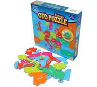 Puzzle géographique - L'Europe (58 pièces) pour enfants 4 ans et + | Geotoys