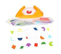 Puzzle Géométrique pour Garçon Fille Éducatif de Développement Cognitif pour Analyse et Reconnaissance des Formes pour Famille