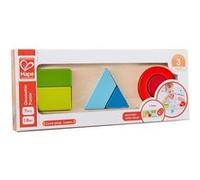 Hape Puzzle E1615 – Géométrique recto-verso