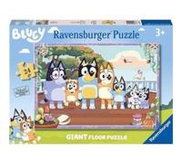 Puzzle Giant 24 pieces, Moment en famille/Bluey, Des3 ans, Aventure, 05622, Ravensburger Bleu G