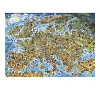 Puzzle GIBSONS C'est l'Europe 1000 pièces