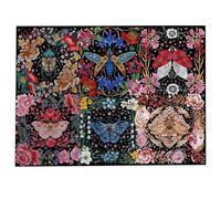 Puzzle - GIBSONS - Coléoptères en fleurs - 1000 pièces - 48 x 69 cm - Poster inclus