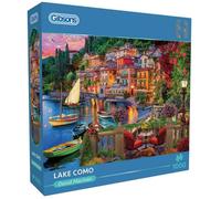 Puzzle 1000 pièces : Lac de Côme Gibsons G