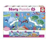 Puzzle Gigante Story Puzzle Monde Sous-Marin 26 Pcs