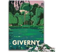 Puzzle Giverny 2000 pièces pour Adultes et Adolescents, Jeu Stimulant, idéal comme Cadeau pour Toute la Famille (2000 pièces, 70x100cm)