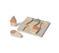 Puzzle Glace En Bois Beige TU