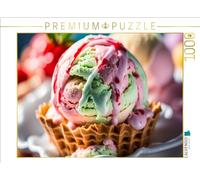 Puzzle · Glaces - Une Tentation alléchante | Un motif du calendrier "Délicieuse tentation" de Fred Schimak · 1000 pièces · Format assemblé 64 × 48 cm · CALVENDO Puzzle