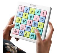 Puzzle Glissant, Jeu de Puzzle Numérique Classique, Jeu Cérébral Portable Stimule la Logique pour et Adultes Idéal Famille Voyage Bureau Salle de Classe
