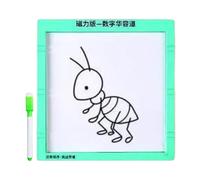 Puzzle Glissant Numérique,Jouet Éducatif Magnétique pour Compter Les Nombres 1-99 - Tableau d'Écriture avec Stylo Inclus | pour Garçons, Filles, Adolescents, Pâques, Voyage, Noël, Apprentissage et