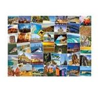 Puzzle globetrotter australie 1000 pieces - Eurographics multicolore G