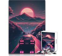 Puzzle Going Down The Road 1000 pièces pour Adultes, Jeu éducatif et Stimulant cérébral, Cadeau Surprise idéal pour Vos Proches, Dimensions:38x52cm