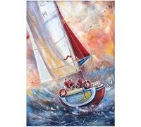 Puzzle Gold Puzzle - Trois marins sur un bateau, 500 pièces