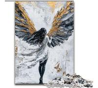 Puzzle Golden Angel 1000 pièces pour Adolescents, Jeu Stimulant et éducatif en Famille pour Anniversaire et Noël (26x38cm)