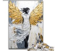 Puzzle Golden Angel 1000 pièces pour Adultes et Adolescents, Jeux éducatifs, décoration d'intérieur et Cadeaux Uniques (26x38cm)
