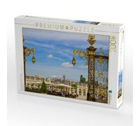 Puzzle · Goldene Gitter an der Place Stanislas, Nancy | 2000 pièces · Format assemblé 90 × 67 cm · CALVENDO Puzzle