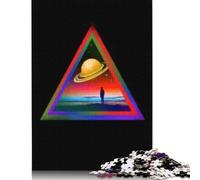 Puzzle "Goodbye Blue Sky" pour adultes et adolescents - 1000 pièces - Puzzle en bois pour adolescents - Cadeau - Jeu de puzzle - 1000 pièces (75 x 50 cm)