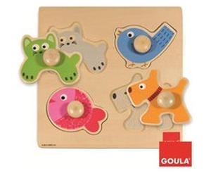 Puzzle Goula Animaux Domestiques 4 pièces G