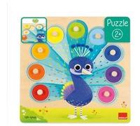 Puzzle Goula Paon Multicolore G