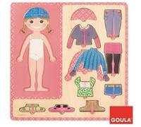 Puzzle Goula Petite fille s'habille G