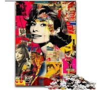 Puzzle Graffiti Art 1000 pièces pour Adultes et Adolescents, Interaction Parent-Enfant intéressante pour réduire Le Stress (50x75cm)