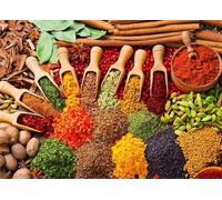 Puzzle Graine d’épices colorées de 300 Pièces pour Adultes, Puzzles 300 pièces Adultes, Jigsaw Puzzle d'art pour Défi, Puzzles Coloré à Faire soi-même pour la Décoration de la Maison