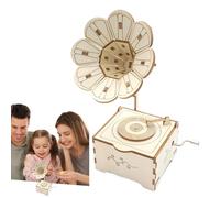 Puzzle gramophone en bois - Modèle de gramophone rétro bricolage, kit en bois pour carillon | Kit de montage pour gramophone, puzzle musical pour gramophone en bois, décoration artisanale