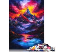 Puzzle Grande Muraille de Chine 1000 pièces Puzzles en Bois Puzzles en Bois pour Adultes Puzzles Puzzle Durable pour Adultes | Jeux 1000 pièces (75 x 50 cm)