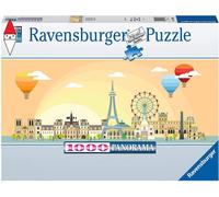 Ravensburger – Puzzle 1000 pièces – Une journée à Paris (Panorama) – Adultes et enfants dès 14 ans