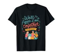 Puzzle Graphique Team Awesome We'll Figure It Out Together T-Shirt