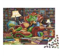 Puzzle Grenouille 1000pcs 38x26cm Papier Recy dultes Chemin Jardin Défi Difficile Aptitudes Manuelles Décoration Maison Cadeau