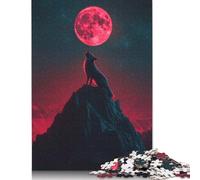 Puzzle Grenouille Chapeau Jouant de la Guitare 500 Pièces Puzzle Adulte Puzzles pour Adultes et Adolescents pour Adultes Puzzles 500pcs (52x38cm)